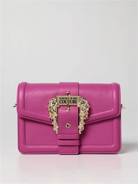 versace jeans couture pink purse|Versace Jeans Couture bags usa.